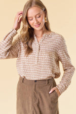 Women's Top | Pullover Neutral Print