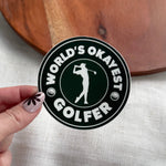 Sticker | World's Okayest Golfer