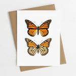 Greeting Card | Vintage Monarch Butterfly