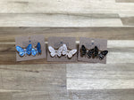 Earrings | Enamel Butterfly Stud