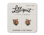 Stud Earrings | Tigers Earrings