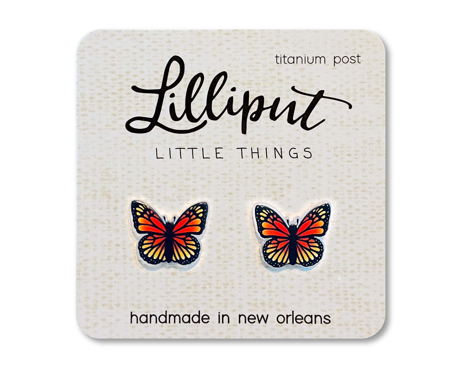 Earrings | Monarch Butterflies