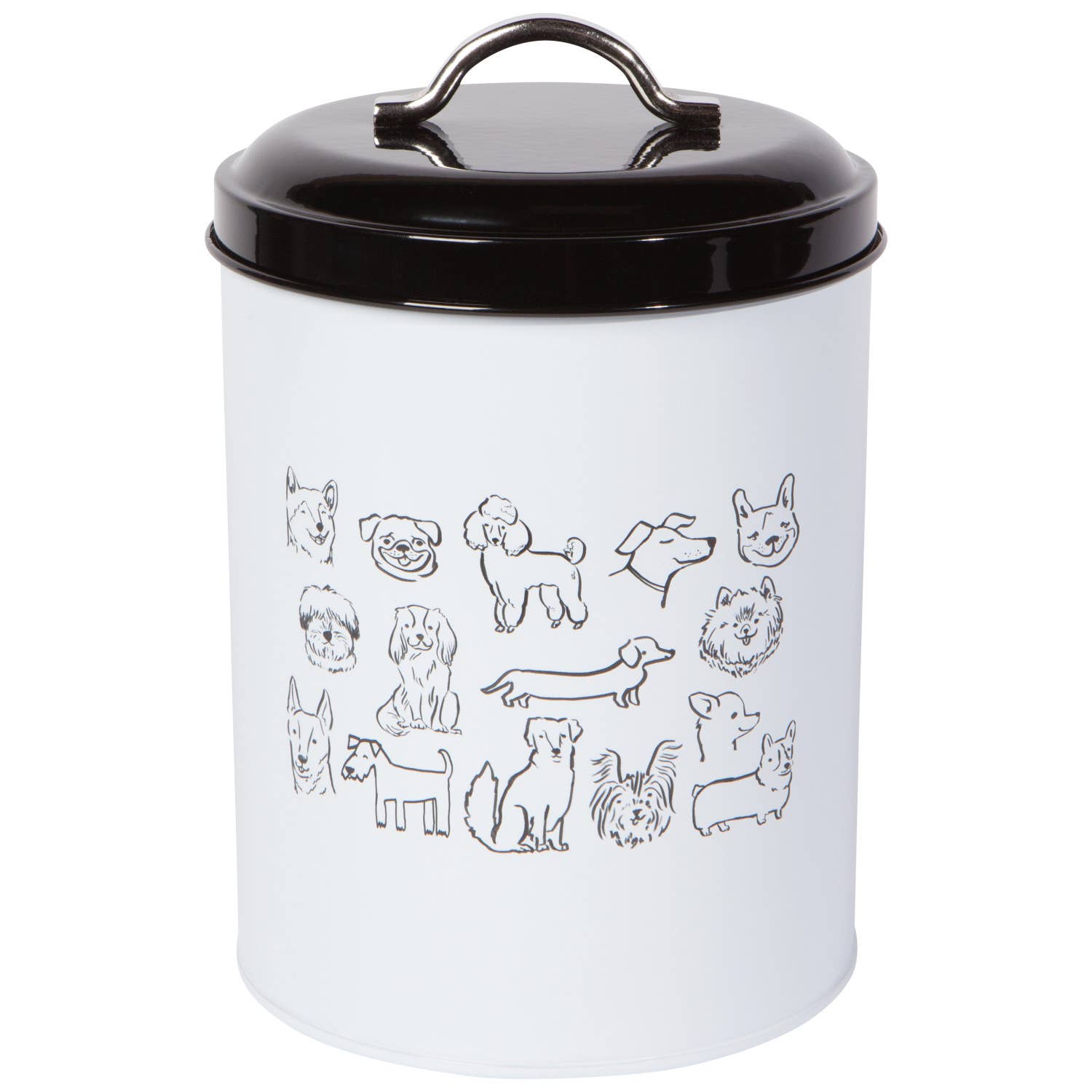 Jubilee Dog Park Biscuits Tin With Lid