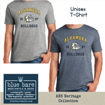 Unisex Crewneck Tee | AHS Heritage Bulldogs Design