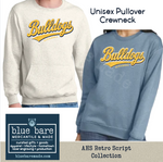 Unisex Pullover Crewneck Sweatshirt | AHS Retro Script Design