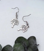 Stanless Steel Dangle Earrings | Tree Shape