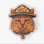 Vinyl Sticker | Wild Ranger Fluffy Cat