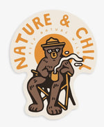 Vinyl Sticker | Nature & Chill Bear