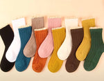 Women's Socks | Lace Trim Solid