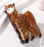 Jaw Hair Clip | Acetate Llama