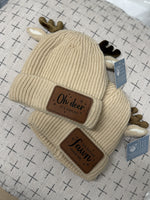 Children's Christmas Beanie | punny deer