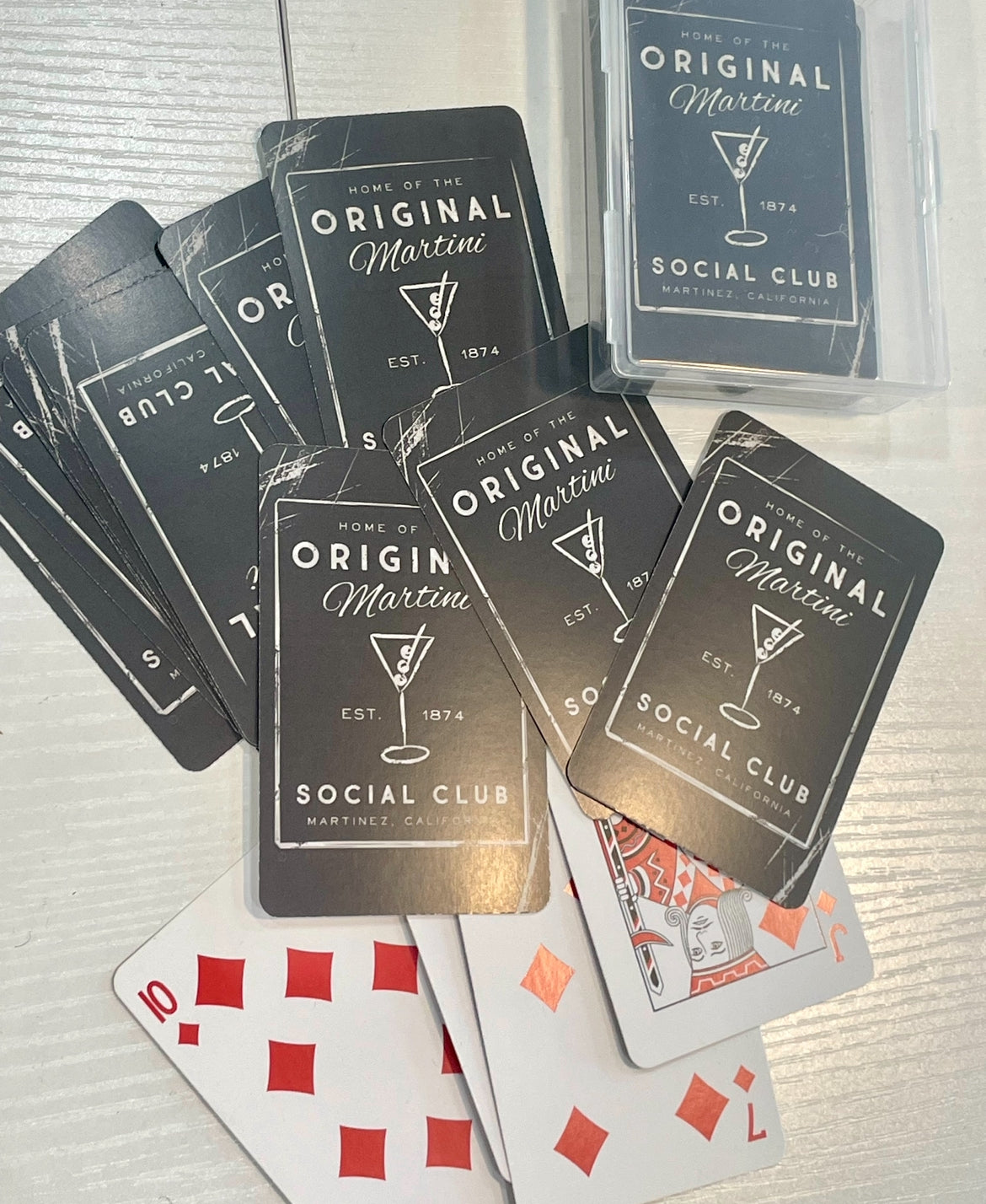 Playing Cards | Vintage Greetings from Martinez, California