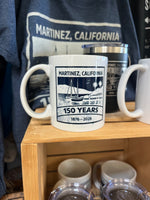 Ceramic Mug | Martinez, CA - 150th Anniversary | Vintage Marina Design