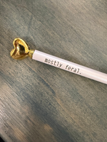 Pen with Engraved Phrase | Mostly Feral
