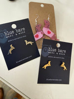 Earrings | Stainless Dachshund Heart Dog