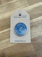 Acrylic Lapel Pin | Martinez Round Logo
