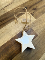 Ornament | Wood and Enamel Star