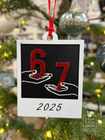 Holiday Ornament | 67 with Hands
