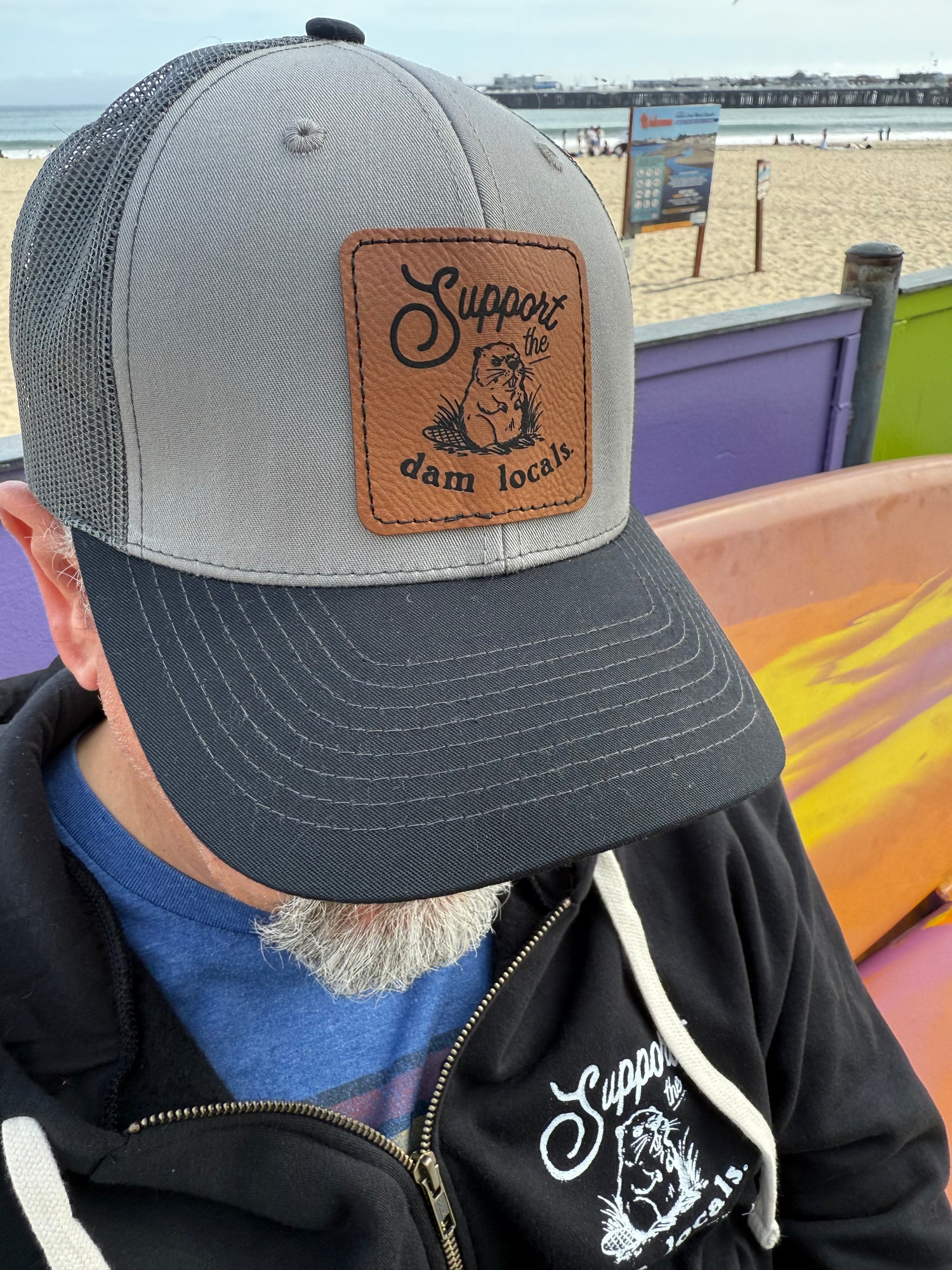 Kids Trucker Hat | Support the "Dam" Locals Beaver