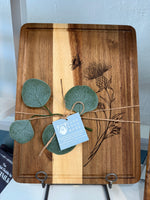 Cutting Board | Bee + Thistle Flower