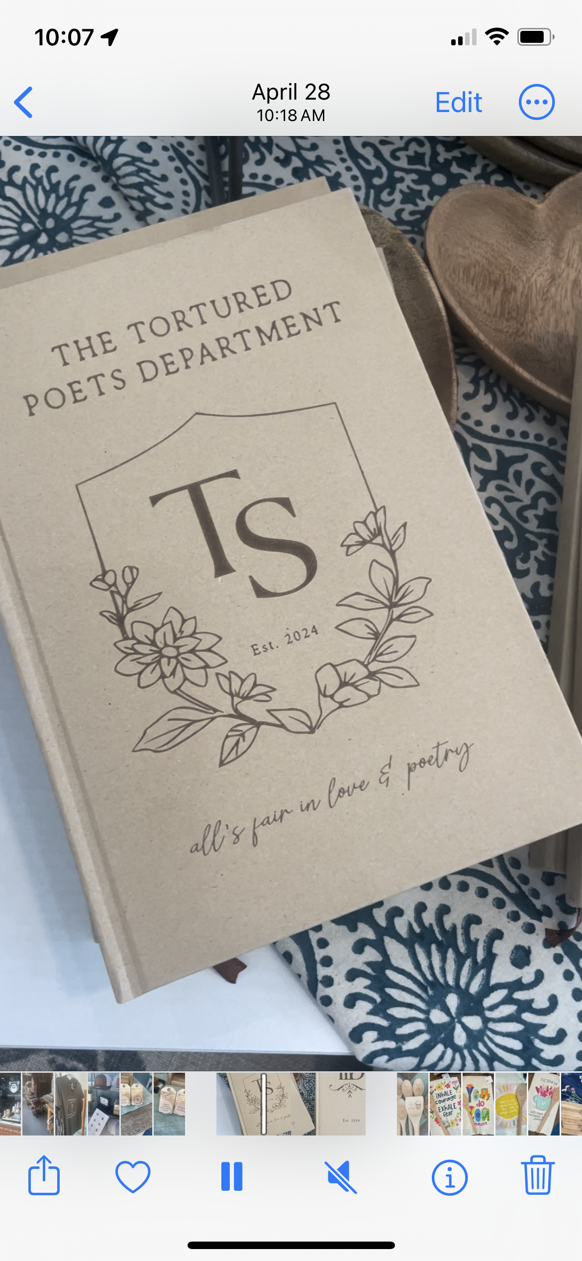 Kraft Notebook | Tortured Poets Department