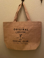 Lined Jute Tote | Original Home of the Martini