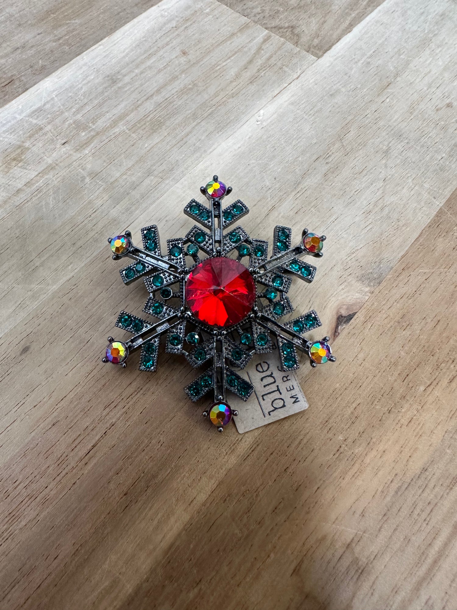 Brooch Pin | Vintage Snowflake