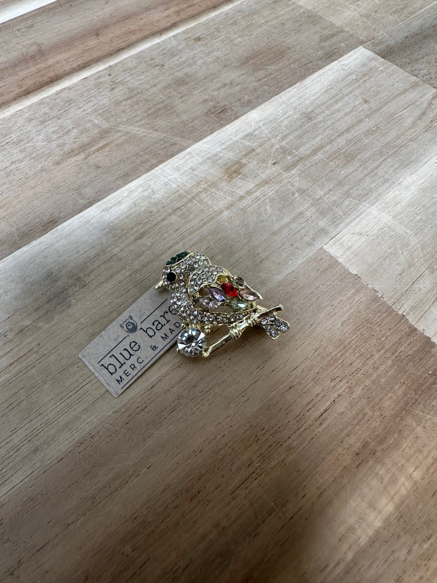 Brooch Pin | Christmas Bird Pin