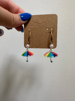 Earring I 3D Umbrella Hoops