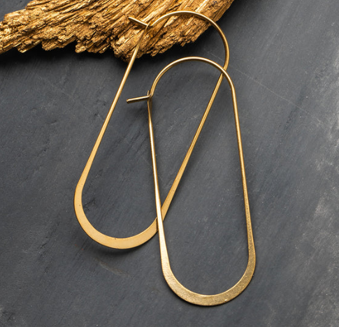 Refined Earrings | Cosmic Large Oval