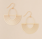 Refined Earrings | Solar Sun Rays