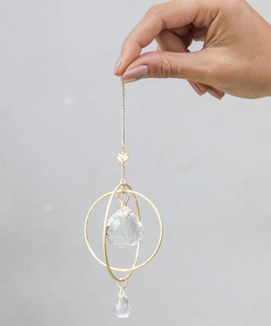 Mini Suncatcher | Lotus - Strength
