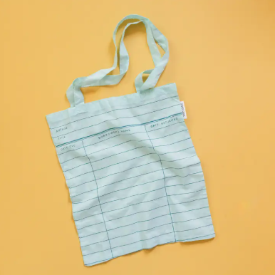 Tote Bag | Library Card Foldable Tote