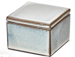 Stoneware Box | Decorative White Glaze