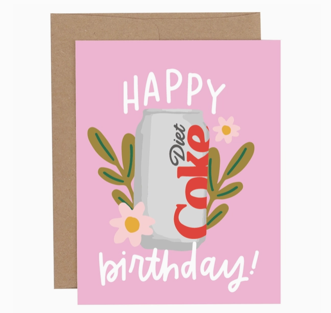 Birthday Greeting Card | Diet Coke Happy Birthday