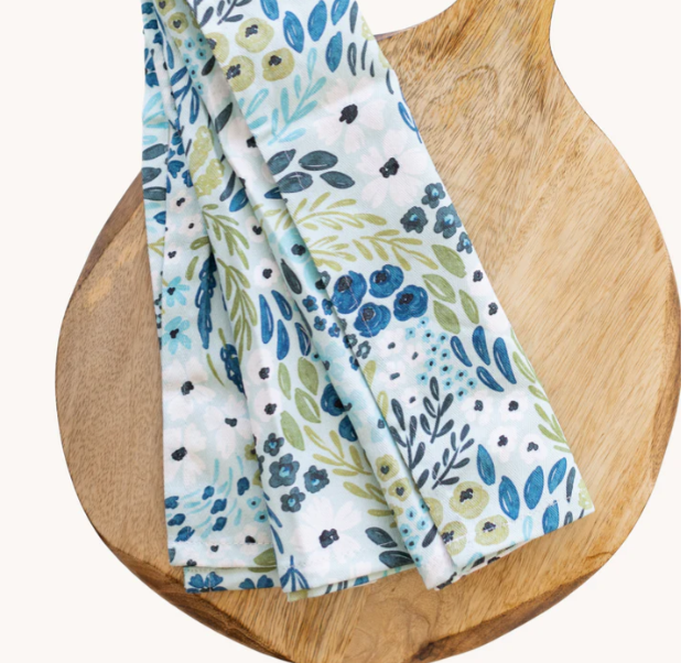 Kitchen /Tea Towel Set | Waterfall Floral