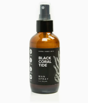 Man (Linen) Spray | Black Coral Tide