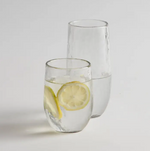 Pebbled Artisan Glass Cups - MEDIUM 12 oz