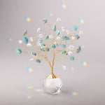 Suncatcher Tree of Life | Turquoise/Tranquility/Gold