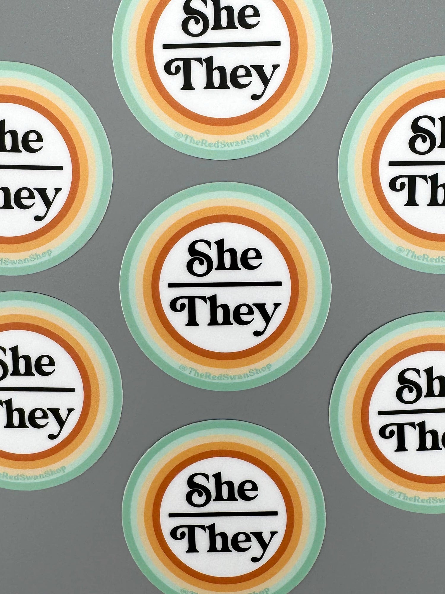 Sticker | Pronouns - She/They