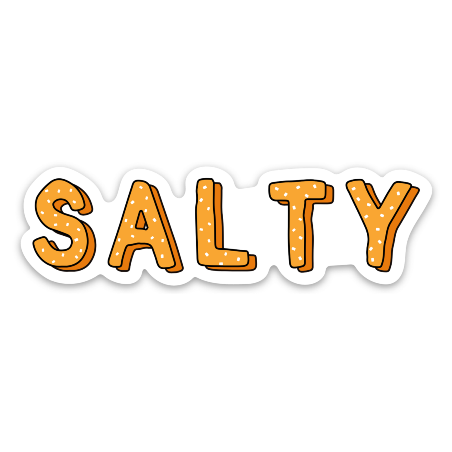 Sticker | Salty Funny Pretzel