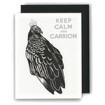 Greeting Card | Dark Humor - Turkey Vulture (Letterpress)