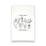 Kitchen Towel | Plant These to Save the Bees Spring Floral