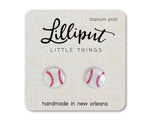 Earrings | Baseball Studs