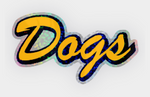Vinyl Sticker Decal | Alhambra High School 'Dogs' Logo Script - 4