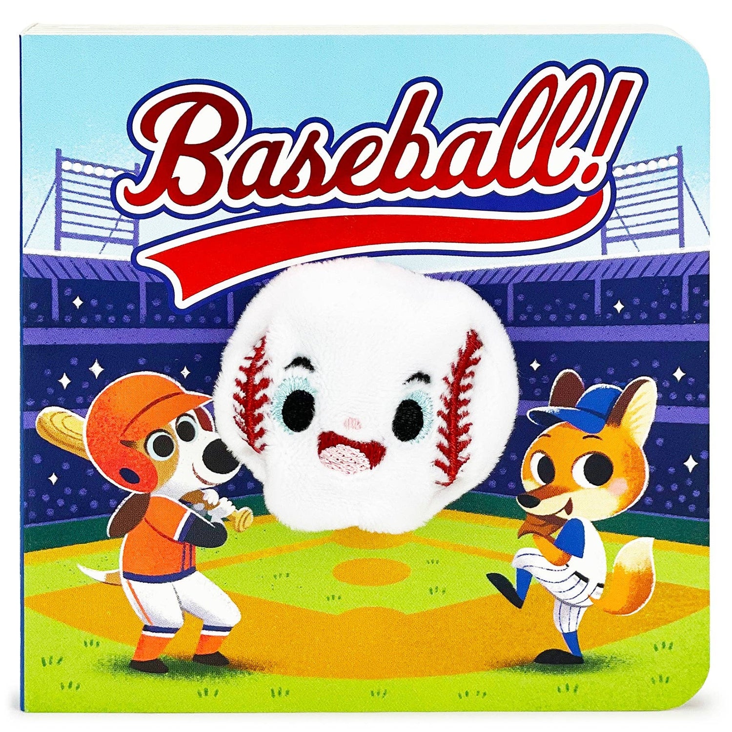 Children's Book | Baseball! Interactive Finger Puppet Board Book