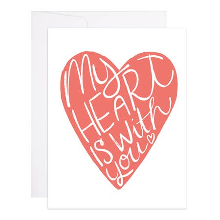 Greeting Card | My Heart Is With You