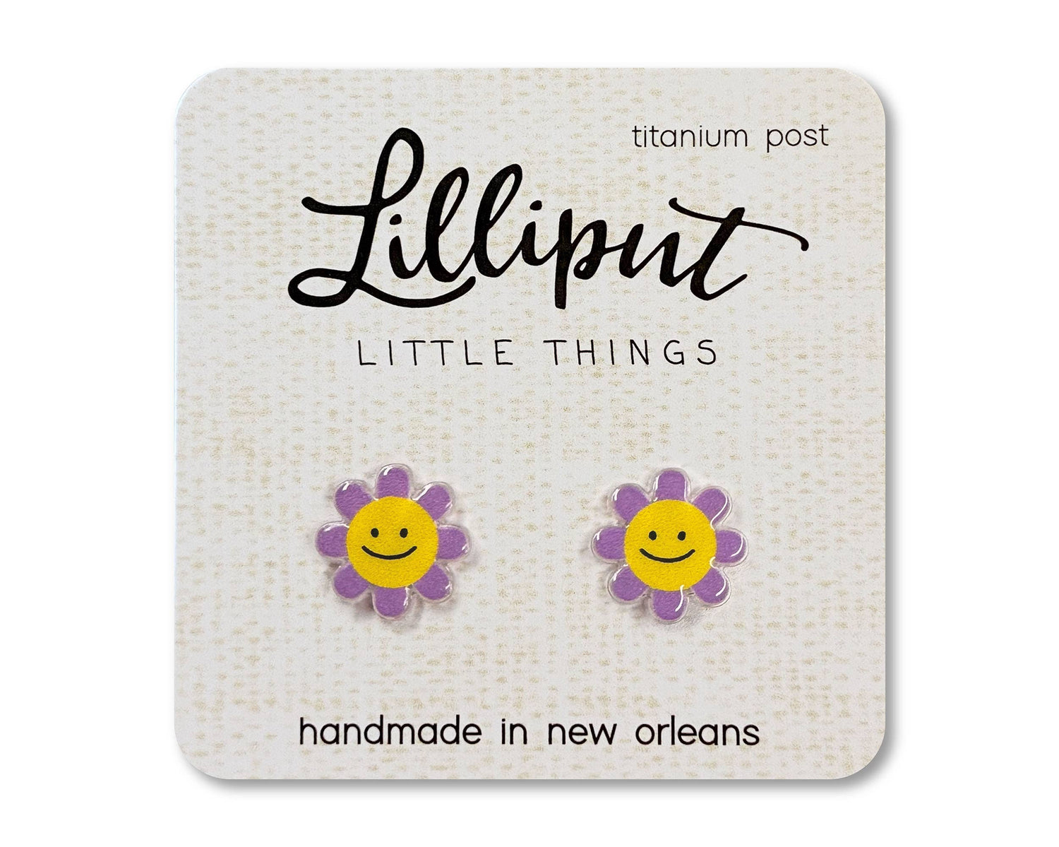 Stud Earrings | Easter Happy Daisy