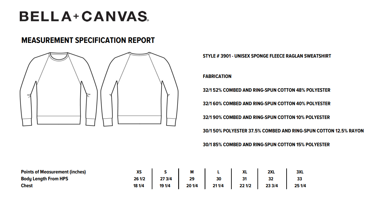Fleece Raglan Sweatshirt | Original Martini Social Club