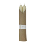 Taper Candles | Ivory Ridged (Set of 2)